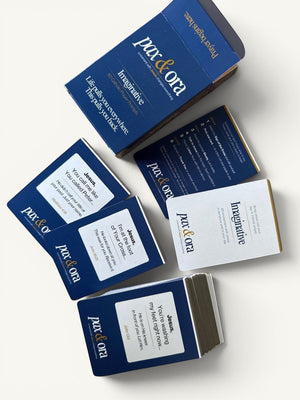 Catholic Prayer Cards — Pax & Ora Imaginative Prayer Pack, 60 Catholic prayer prompts on premium smooth card stock.